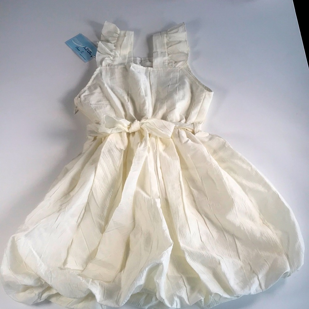 NWT- Balloon Bottom Dress , Girl Porto Azul - 8